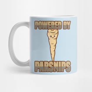 Powered By Parsnips - Vegan Kawaii Parsnip Mug